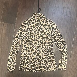 Euc Kate Spade Leopard Print Top